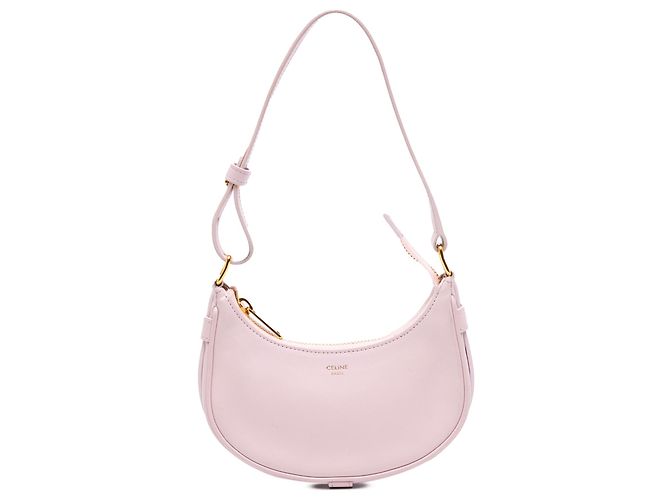 Céline Celine Pink Mini Glattes Kalbsleder Ava Schultertasche