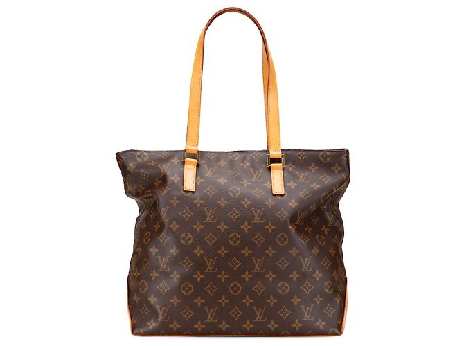 Louis Vuitton Brown Monogram Cabas Mezzo