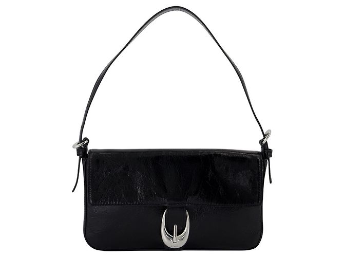 Sac à épaule Harlow - Staud - Cuir - Noir