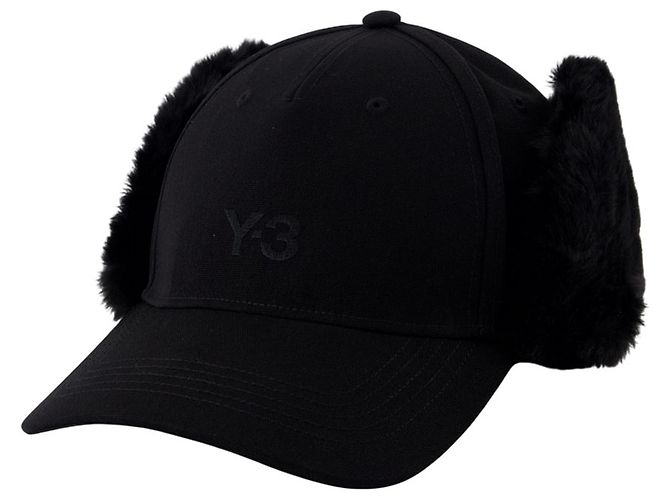 Y3 Cappello - Y-3 - Sintetico - Nero