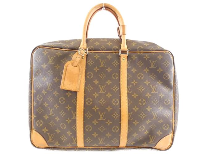 Louis Vuitton Monogram Coated Canvas Bag Brown Cloth  ref.2447590
