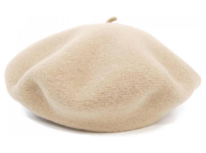 Gorra de Lana Marinera Hermès Castaño Beige