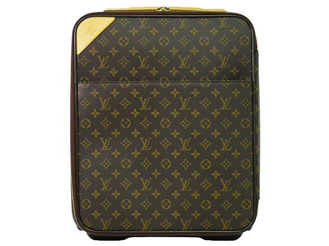 Mala Pegase Louis Vuitton em lona Monogram 45 Marrom