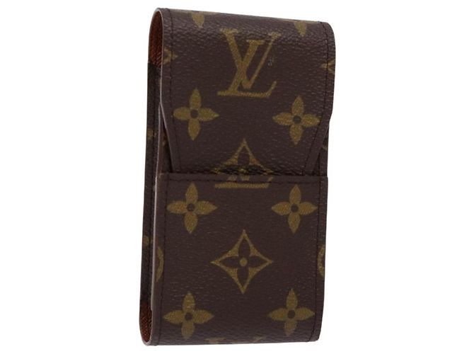 LOUIS VUITTON Monogram Etui per sigarette Astuccio per sigarette M63024 LV Auth 139437 Monogramma