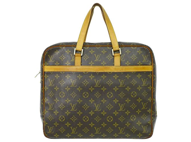 Bolsa Porta-Documentos Pegase em Canvas Monogram Louis Vuitton Marrom