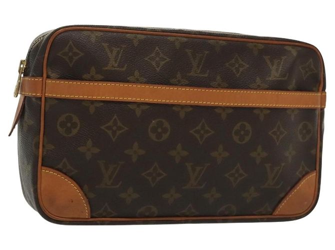 LOUIS VUITTON Clutch Compiegne 28 M51845 Auth LV 137664 Monogramm