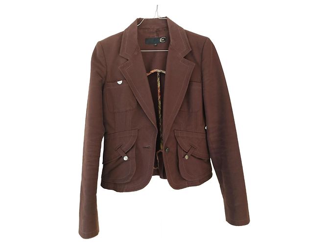 Vintage Just Cavalli blazer Dark brown