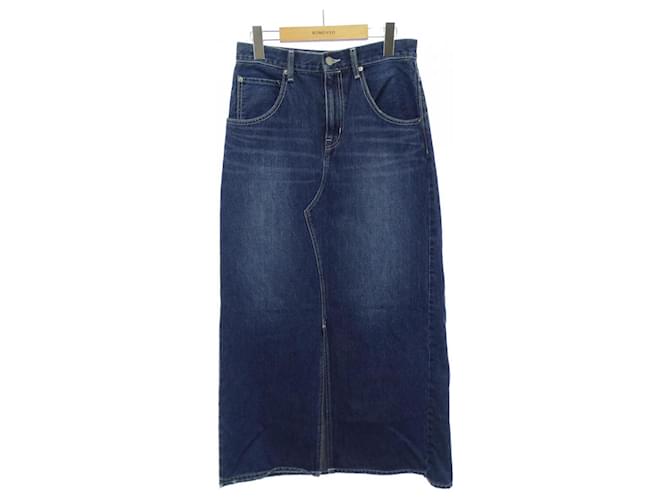 Autre Marque Journal Standard Skirt Blue  ref.2452389