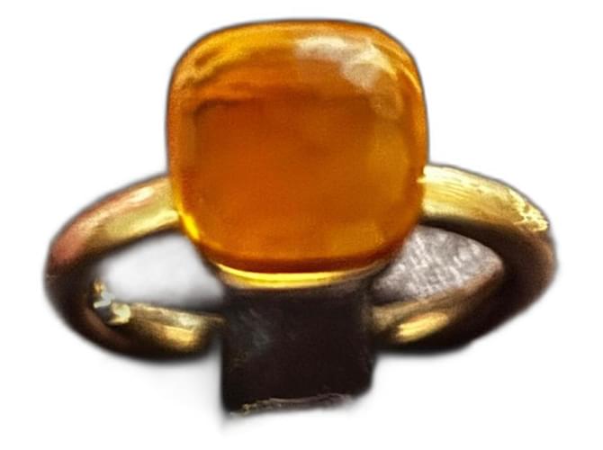 Pomellato Nudo Quartz Citrine Ring Gold hardware Pink gold  ref.2452790
