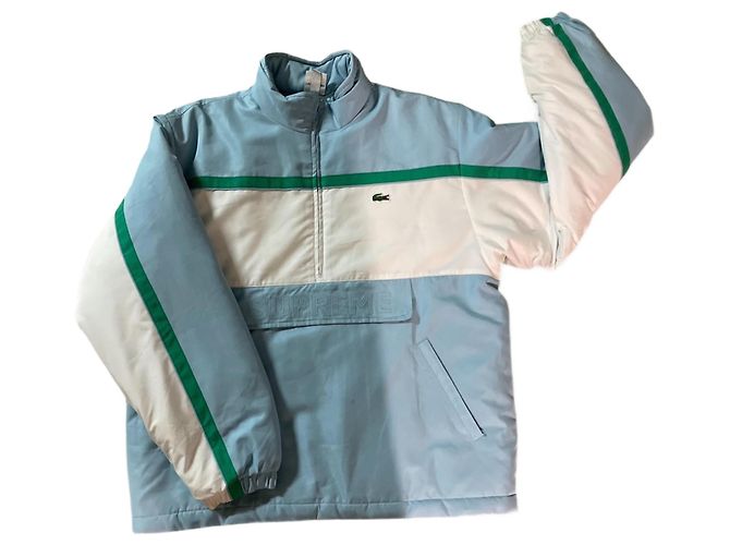 Lacoste X Supreme Warm Half-Zip Puffy Jacket - Size M - Good Condition