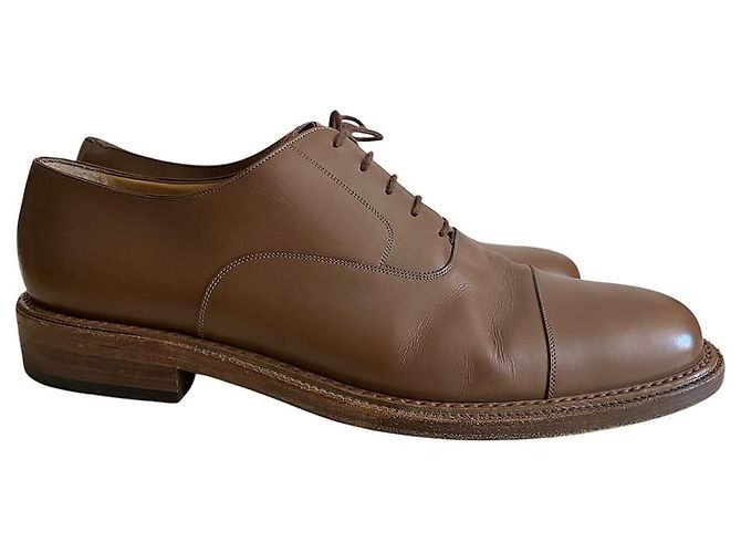 Bally Scarpe stringate in pelle marroni Marrone Marrone chiaro