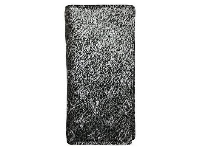 Cartera Brazza Monogram Louis Vuitton Negro
