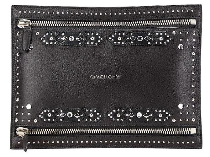 Givenchy Pandora Studs Leder Clutch Tasche