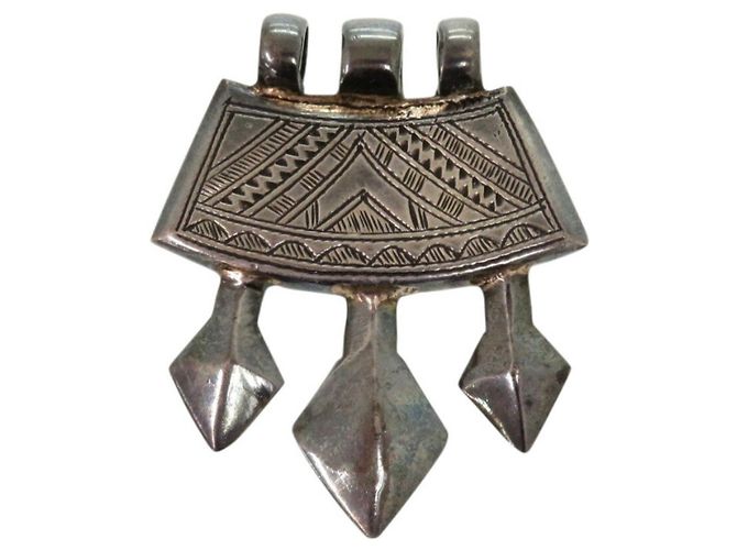Collar Péndulo de Plata 925 Hermès 