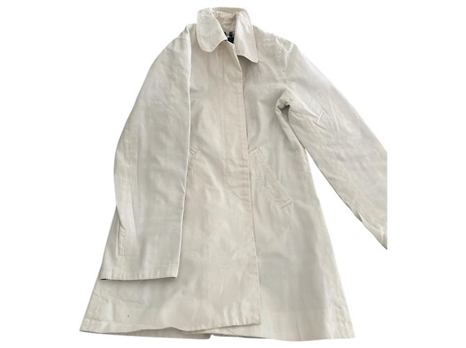 Burberry Trenchcoat Beige Polyester Mädchen 5-6 Jahre