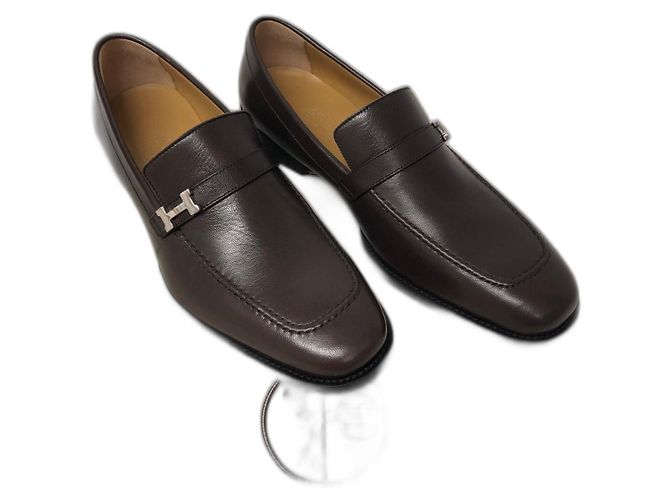Mocassini Giovanni Hermès Marrone