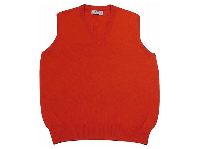 Chaleco de cachemira Ballantyne Roja