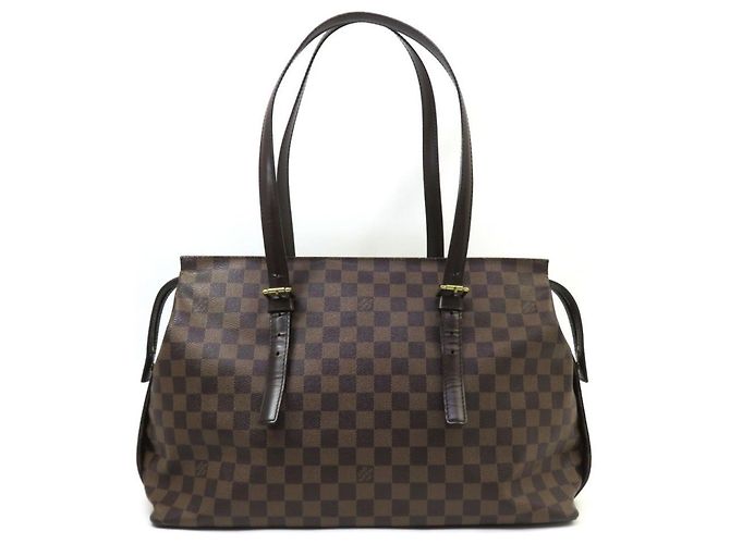 Sac à main Chelsea Damier Louis Vuitton Damier ebène