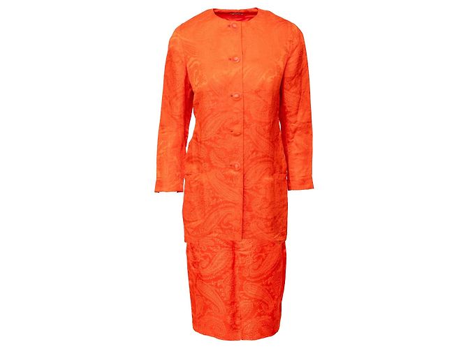 Ensemble Paisley Gianni Versace Orange