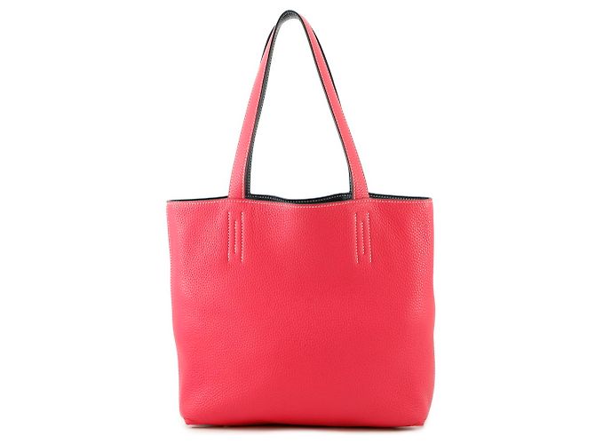 Hermès Double Sens 28 Tote Tasche Blau