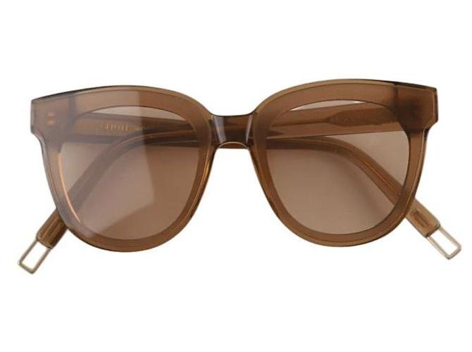 Autre Marque Gafas de sol marrones Castaño 