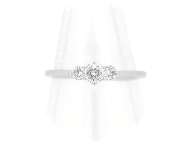 Autre Marque Anello in diamante D&D144 PT900 Argento