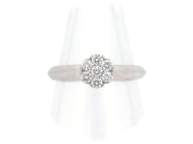 Autre Marque Anello in diamante Au750 Ponte Vecchio Argento