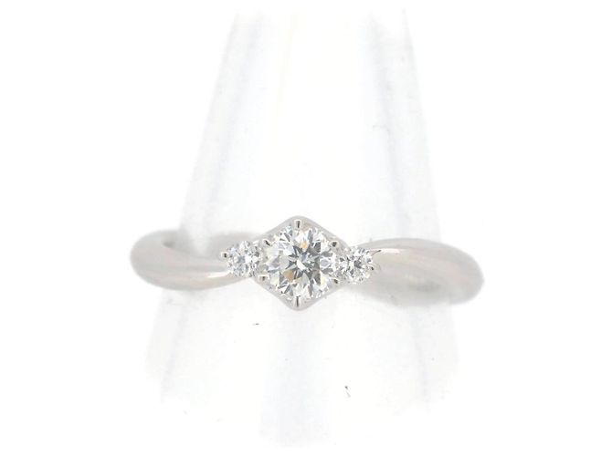 Autre Marque D&D144 PT900 Diamantring Silber