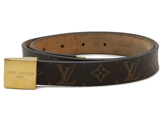 Louis Vuitton Monogram Belt Brown