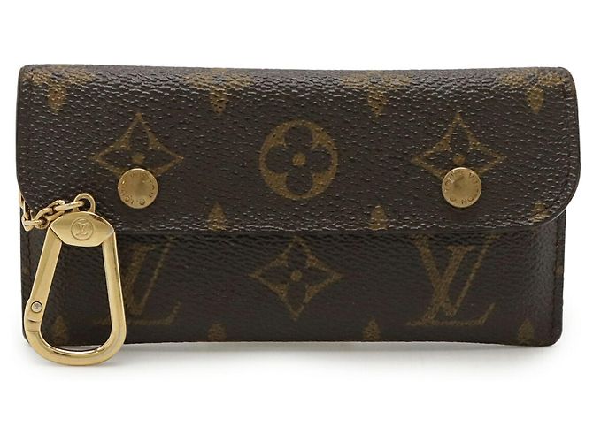 Louis Vuitton Monogram Multicle Lava Coin Case Brown