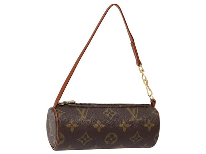 LOUIS VUITTON Monogram Papillon Pouch LV Auth BA4920 Cloth  ref.2462677
