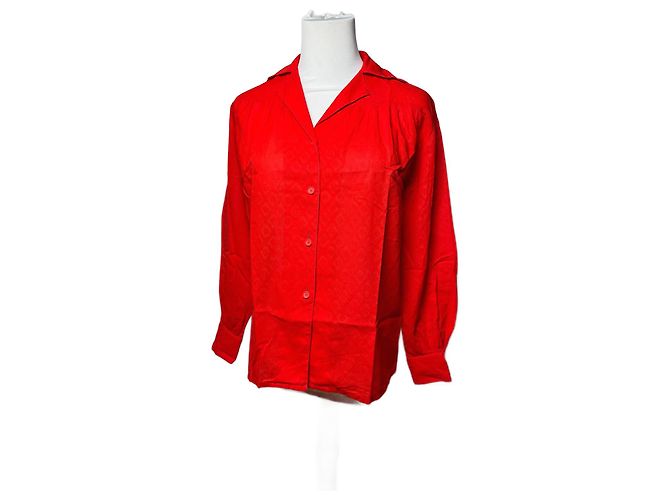 Camicia Vintage Dior Rossa M Rosso