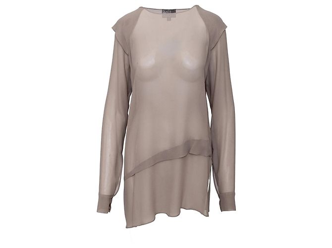 Autre Marque Conjunto de seda Roberta Furlanetto Gris