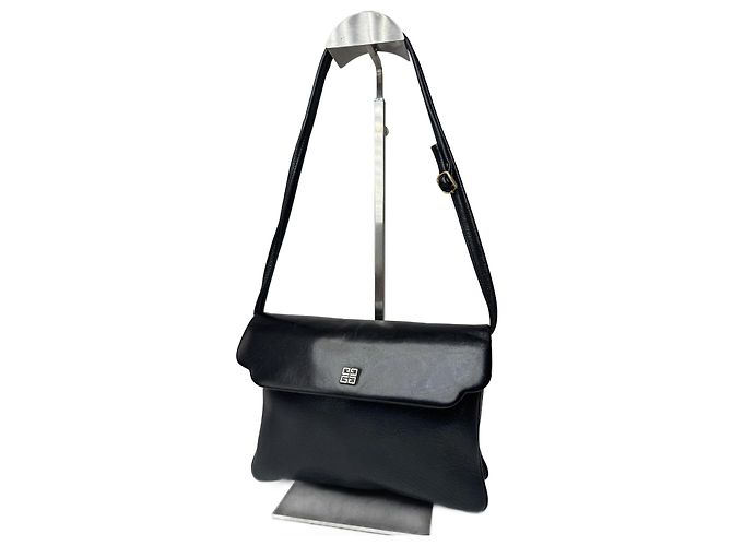 Vintage Givenchy 2 Way leather bag black