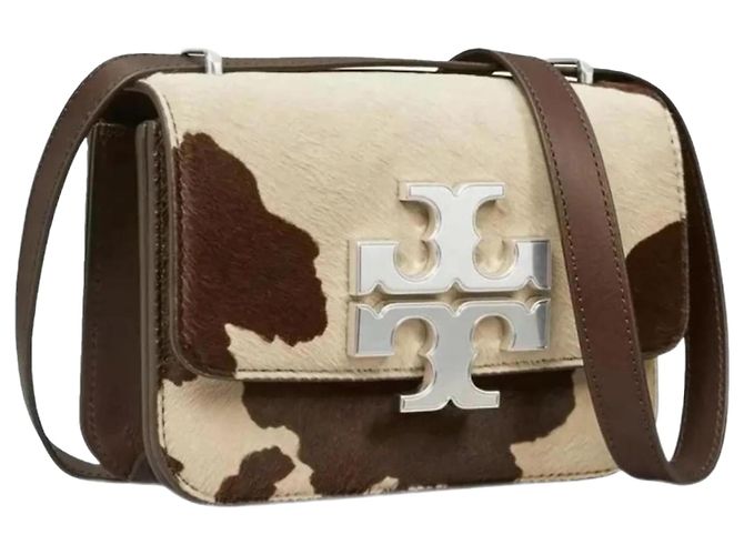 Bolsa de ombro conversível Eleanor Haircal da Tory Burch Marrom