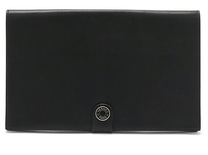 Carteira Longa Evergrain R.M.S da Hermès Preto