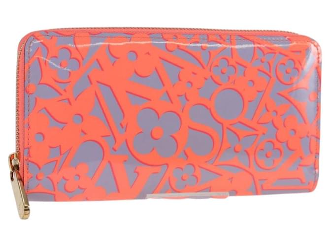 LOUIS VUITTON Sweet Monogram Zippy Wallet Long Wallet Orange M90124 Auth 138929V Cloth  ref.2465103