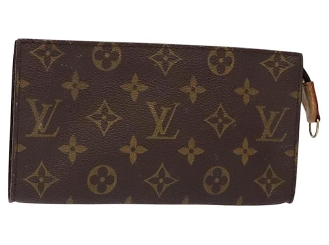 LOUIS VUITTON Monogram Bucket GM Accessory Pouch LV Auth 131116 Cloth  ref.2465158