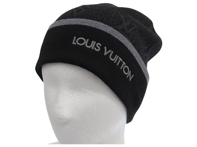 Gorro de punto My Monogram Eclipse de Louis Vuitton Negro