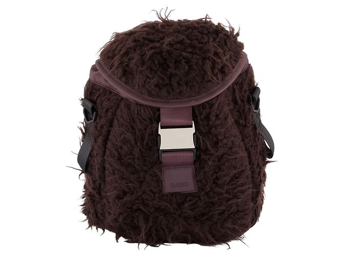 Mochila Bucket Mini Valera Vision - RAINS - Sintético - Burdeos Roja