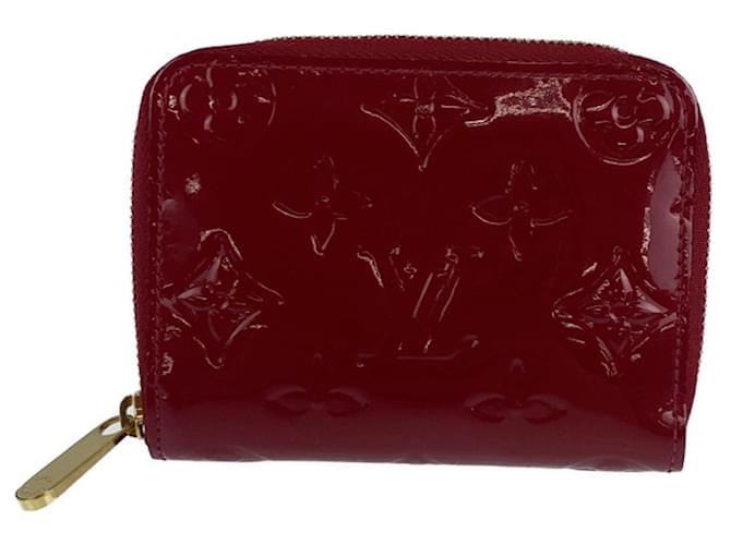 Louis Vuitton Vernis Zippy Coin Purse Red Enamel  ref.2468905