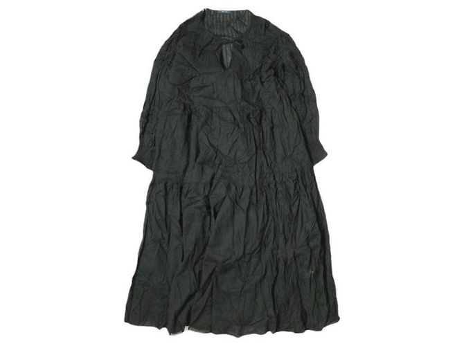 Autre Marque WRINN Pintuck Einteiler aus Lyocell Schwarz