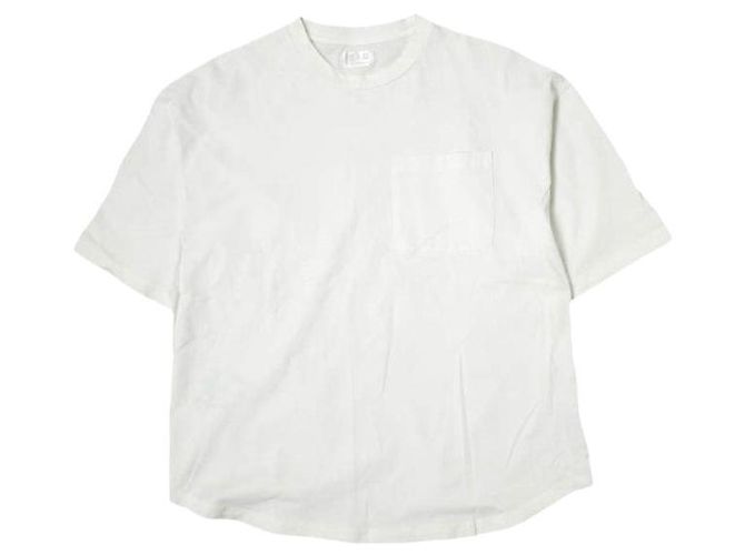 Autre Marque Camiseta de bolsillo Silket A4A de algodón blanca Blanco