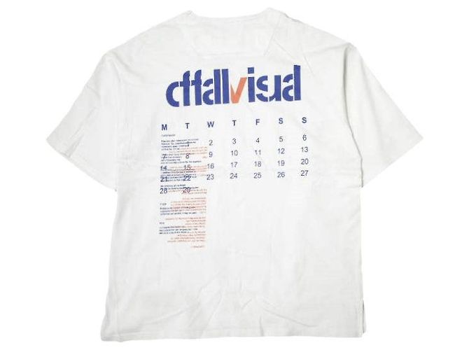 Autre Marque T-shirt in cotone A4A ID CALENDER Bianco
