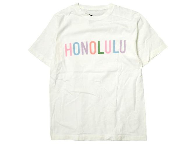 Autre Marque Camiseta de algodón FUNG Honolulu Blanco