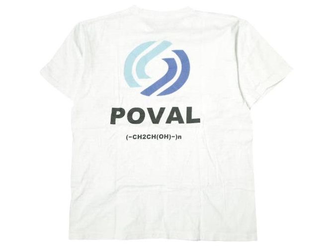 Autre Marque Camiseta de algodão POVAL Rational Tee Branco
