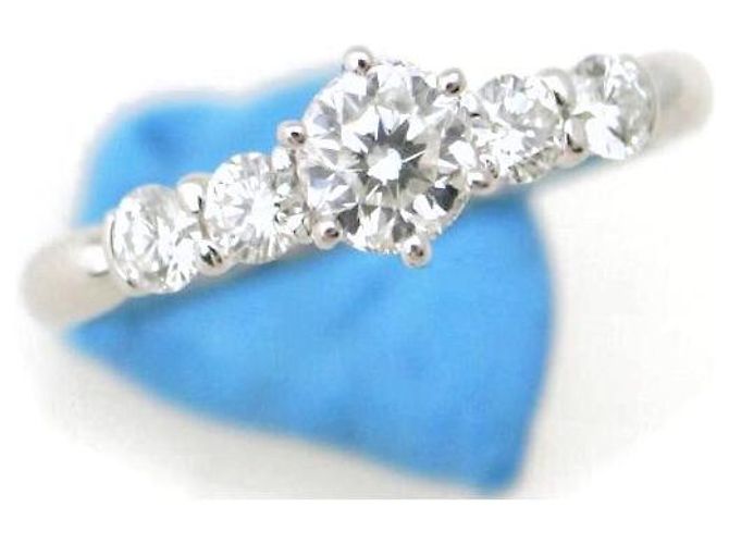 Autre Marque Platin-Diamantring D&D144 Silber