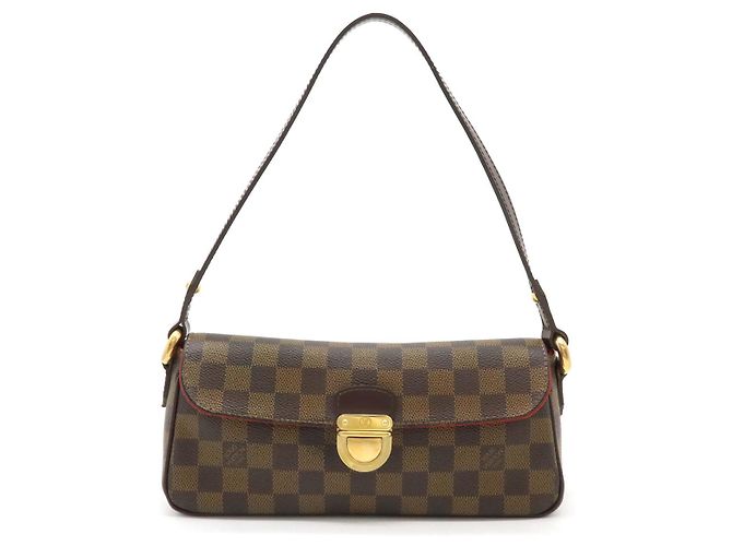 Sac à épaule Damier Ravello PM de Louis Vuitton Marron