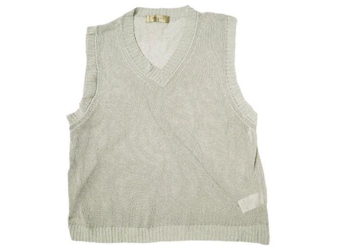 Autre Marque Lame Strickweste der Kette Robes&Confections Grau