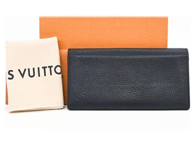Portafoglio Lungo Brazza Louis Vuitton Blu navy